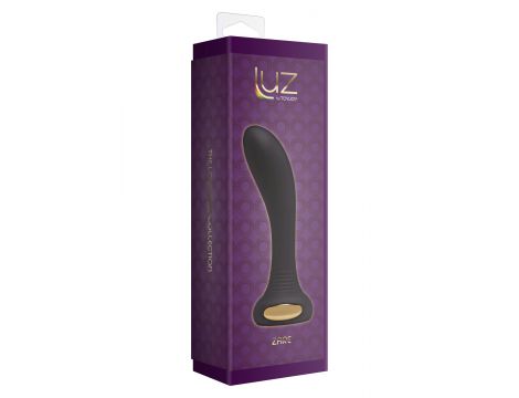 Wibrator punktu G Zare ToyJoy silikonowy czarny USB 13.5 cm - 3