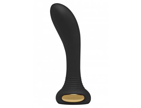 Wibrator punktu G Zare ToyJoy silikonowy czarny USB 13.5 cm - 4