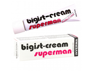 Rozgrzewający krem Bigist Supermen na erekcję 18 ml
