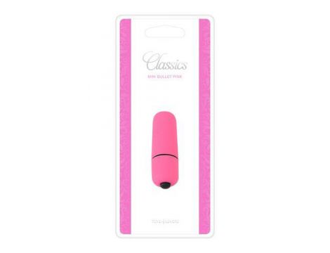 Mini wibrator Toyz4lovers Classics różowy 5.5 cm wodoodporny