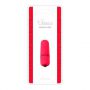Mini wibrator bullet Toyz4lovers czerwony wodoodporny 5.5 cm - 2