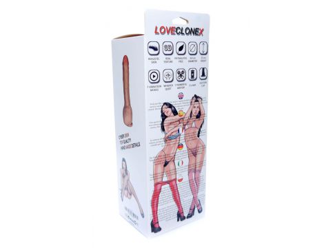 Wibrator realistyczny Zeus Loveclone X 23 cm - 8
