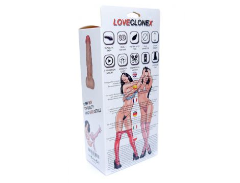 Wibrator realistyczny Achilles Loveclonex 19 cm - 8
