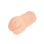 Masturbator waginalny z wibracją Afrodyta Cyberskin 15 cm biały - 4
