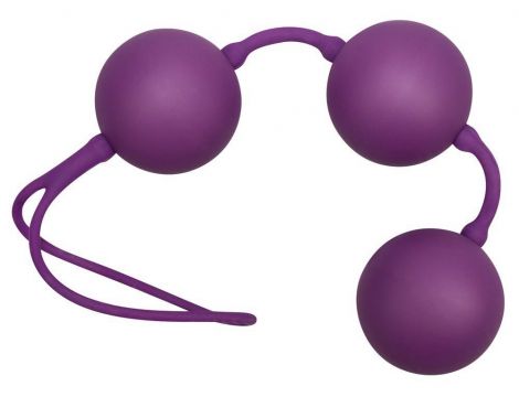 Potrójne fioletowe kulki miłości You2Toys 17 cm - 4