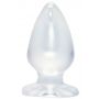 Korek analny przezroczysty Crystal 13 cm PVC - 4