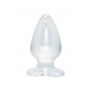 Korek analny przezroczysty Crystal 13 cm PVC - 5
