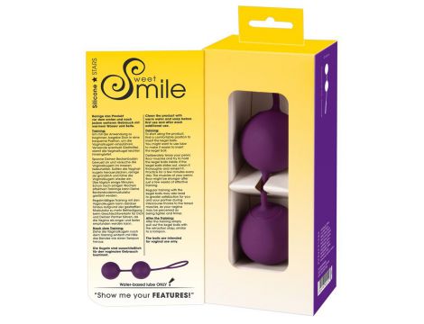 Kulki miłości silikonowe XXL Sweet Smile 21,5 cm - 8