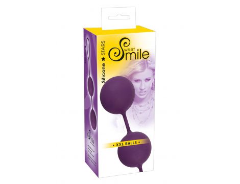 Kulki miłości silikonowe XXL Sweet Smile 21,5 cm - 2