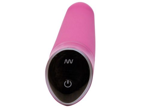 Wibrator silikonowy Happy Sweet Smile różowy 22 cm - 7