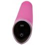 Wibrator silikonowy Happy Sweet Smile różowy 22 cm - 8
