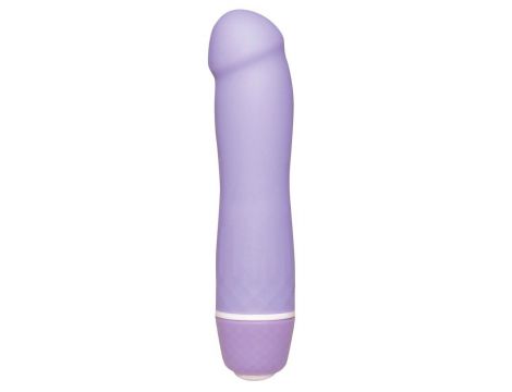 Mini wibrator Sweet Smile fioletowy silikonowy 12 cm - 3