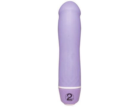 Mini wibrator Sweet Smile fioletowy silikonowy 12 cm - 4