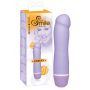 Mini wibrator Sweet Smile fioletowy silikonowy 12 cm - 3