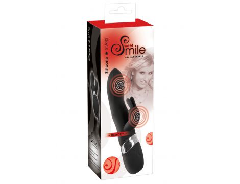 Wibrator króliczek Sweet Smile silikonowy USB 21 cm