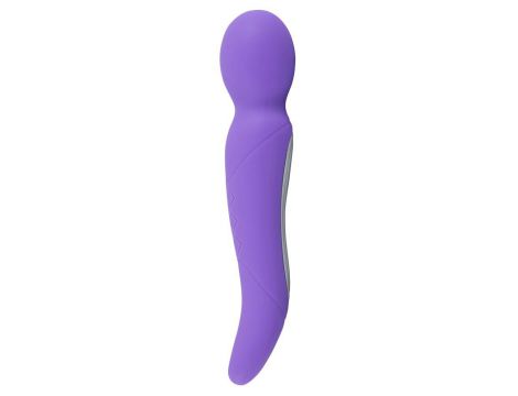 Wibrator dwustronny Sweet Smile fioletowy USB 22 cm - 8