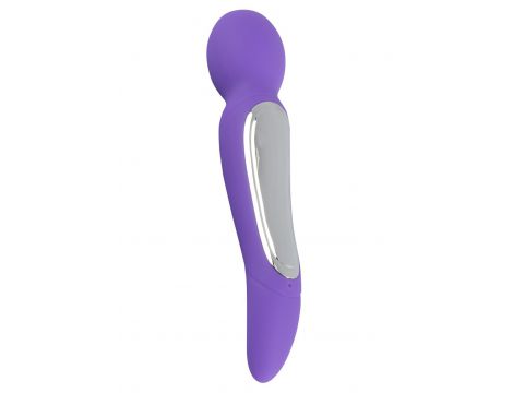Wibrator dwustronny Sweet Smile fioletowy USB 22 cm - 4