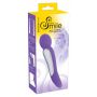 Wibrator dwustronny Sweet Smile fioletowy USB 22 cm - 3