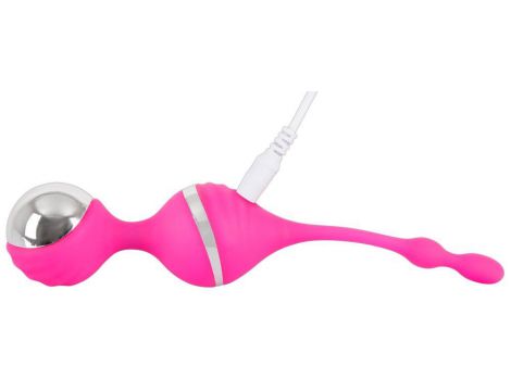 Kulki wibracyjne Sweet Smile różowe USB 18 cm - 9