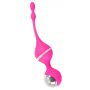 Kulki wibracyjne Sweet Smile różowe USB 18 cm - 4