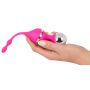 Kulki wibracyjne Sweet Smile różowe USB 18 cm - 8