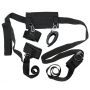 Zestaw bondage Bad Kitty BK czarny 155 cm - 4