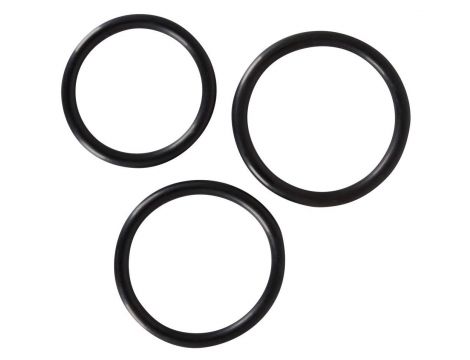 Uprząż do strap on You2Toys z trzema pierścieniami fioletowo czarna - 10