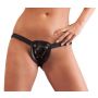 Uprząż strapon z obrączkami 4 5 6 cm You2Toys PU czarna - 8