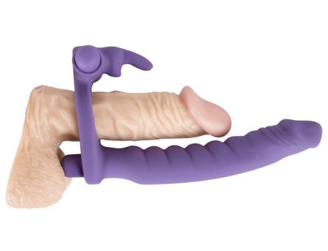 Pierścień wibrujący You2Toys silikonowy fioletowy 17 cm - 11