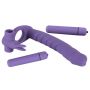 Pierścień wibrujący You2Toys silikonowy fioletowy 17 cm - 10