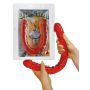 Podwójne dildo TPE You2Toys Ultra Dong czerwone 43 cm - 9