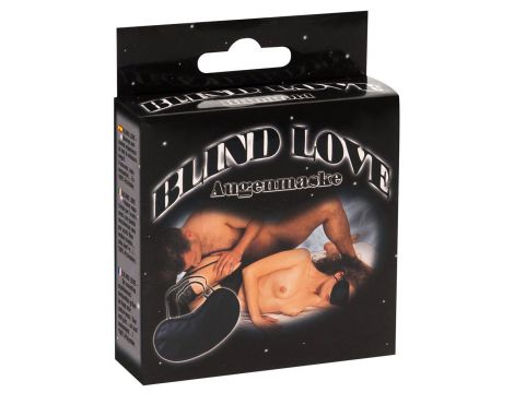 Opaska na oczy Blind Love czarna - 2