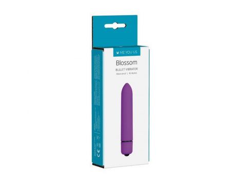 Mini wibrator Me You Us Blossom fioletowy 10 trybów - 3