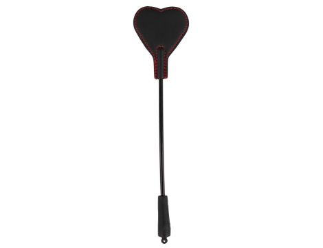 Mały czarny bicz z futrem Bad Kitty 25 cm - 2
