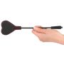 Mały czarny bicz z futrem Bad Kitty 25 cm - 5