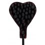 Mały czarny bicz z futrem Bad Kitty 25 cm - 8