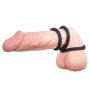 Pierścienie erekcyjne rowkowane Lust 3 You2Toys silikonowe czarne - 9
