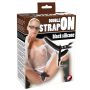 Podwójny strapon regulowany silikonowy You2Toys czarny 15 cm - 2
