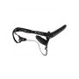 Podwójny strapon regulowany silikonowy You2Toys czarny 15 cm - 5