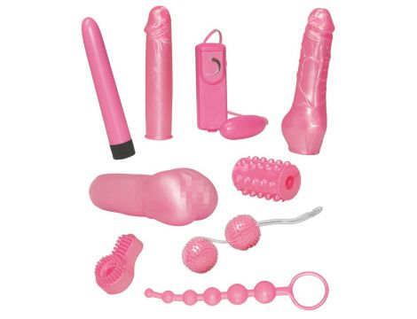 Zestaw 9 zabawek erotycznych You2Toys różowy cukierkowy - 4