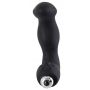 Masażer prostaty Rebel silikonowy 12 cm czarny srebrny - 11