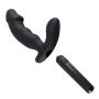 Wibrator analny Rebel czarny silikonowy 15 cm - 9