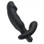 Wibrator analny Rebel czarny silikonowy 15 cm - 6