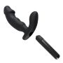 Wibrator analny Rebel czarny silikonowy 15 cm - 8
