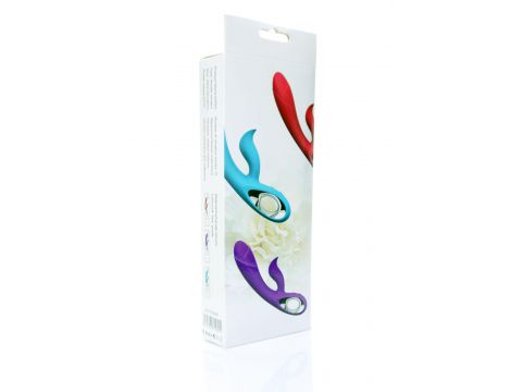 Wibrator punktu G silikonowy Lyla 12 funkcji USB różowy - 5