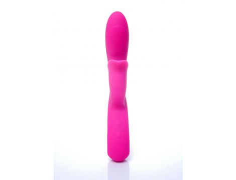 Wibrator punktu G silikonowy Lyla 12 funkcji USB różowy - 9