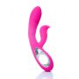 Wibrator punktu G silikonowy Lyla 12 funkcji USB różowy - 9