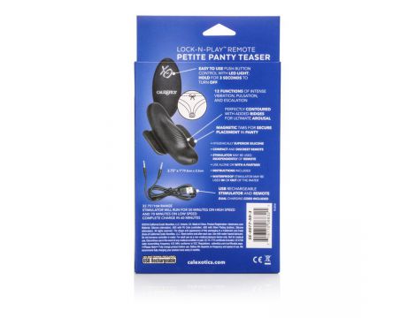 Stymulator do majtek z pilotem Calexotics czarny - 13