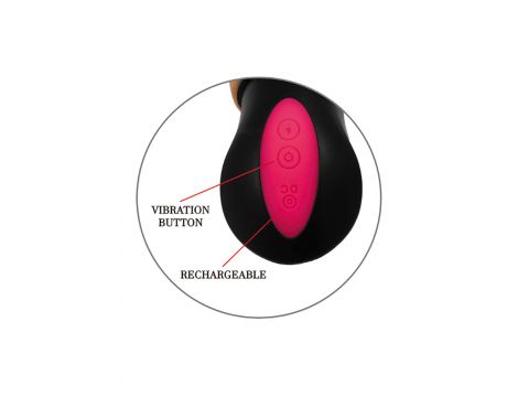 Wibrator giętki Mercury USB cyber skóra 12 trybów - 6