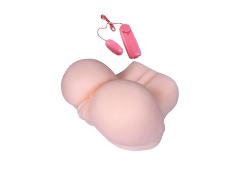 Masturbator wibrujący realistyczna wagina i dupa XXL B-Series Lyla 27 cm